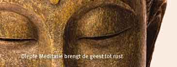 dieptemeditatie brengt de geest tot rust